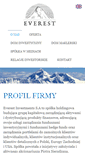 Mobile Screenshot of everestinvestments.com